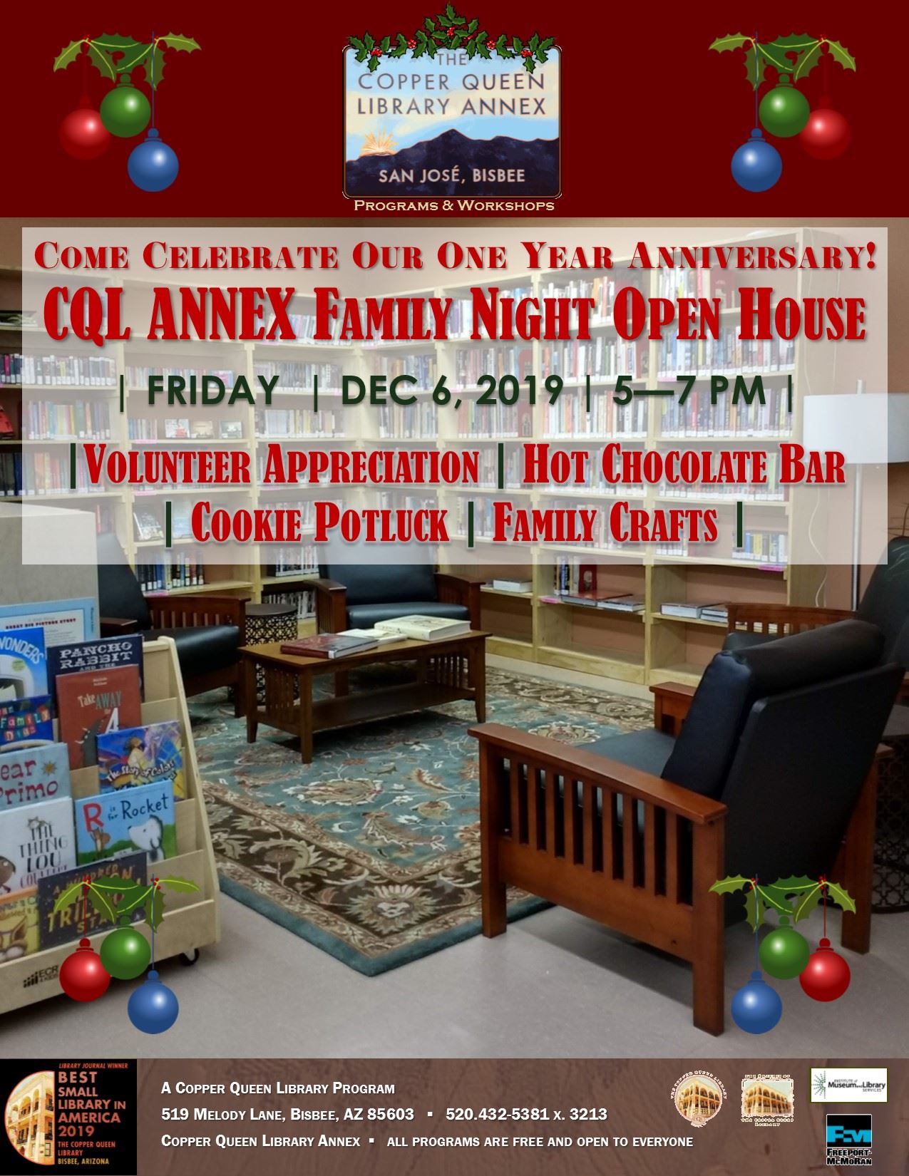 CQL ANNEX FAMILY NIGHT POSTER 12.6.2019 8.5 x 11