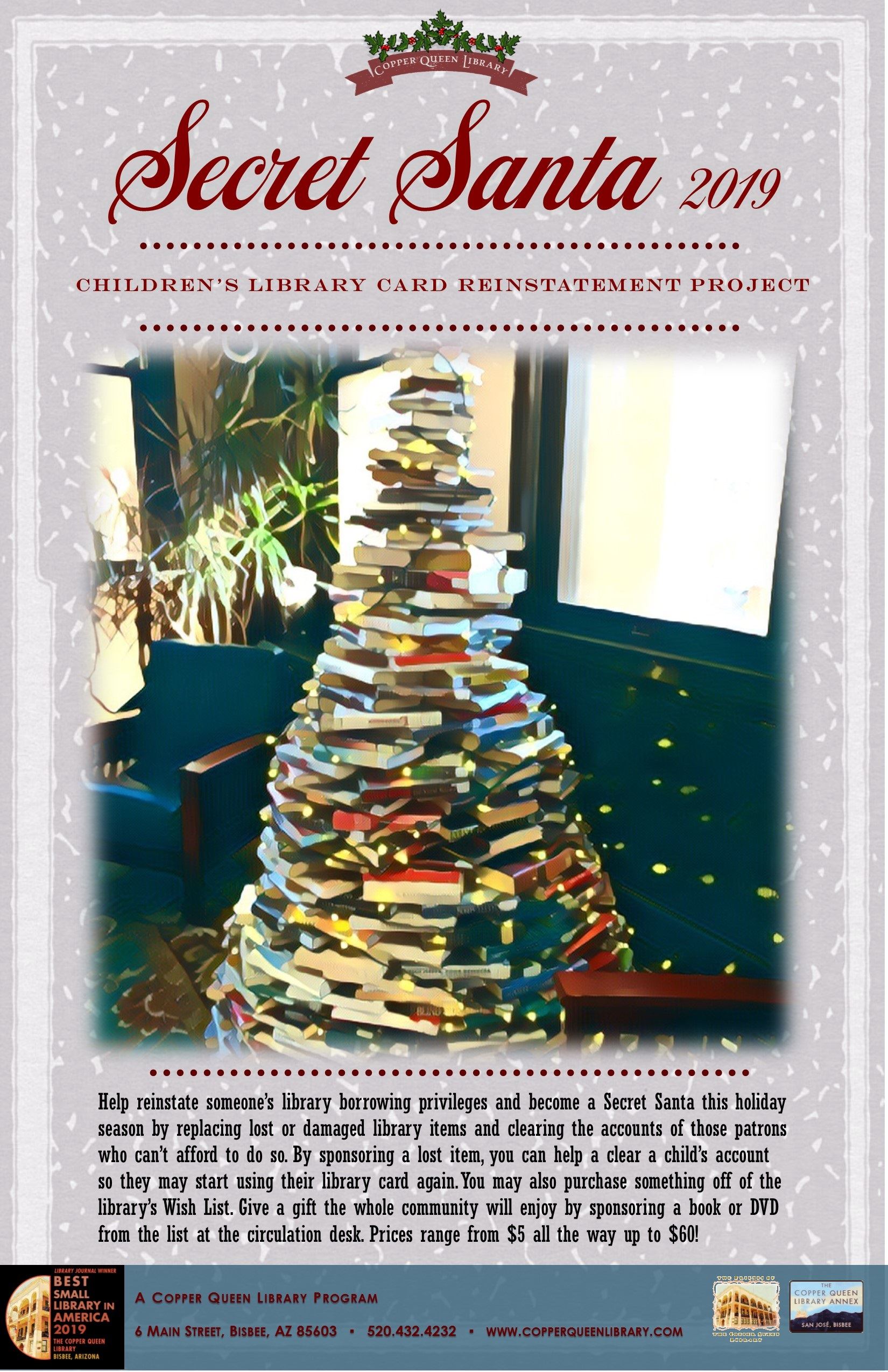 SECRET SANTA POSTER 2019