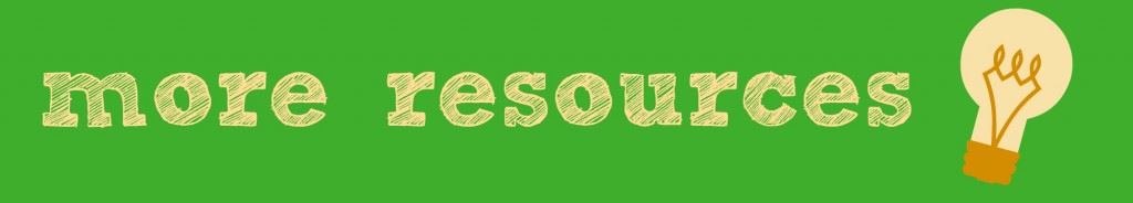 more resources