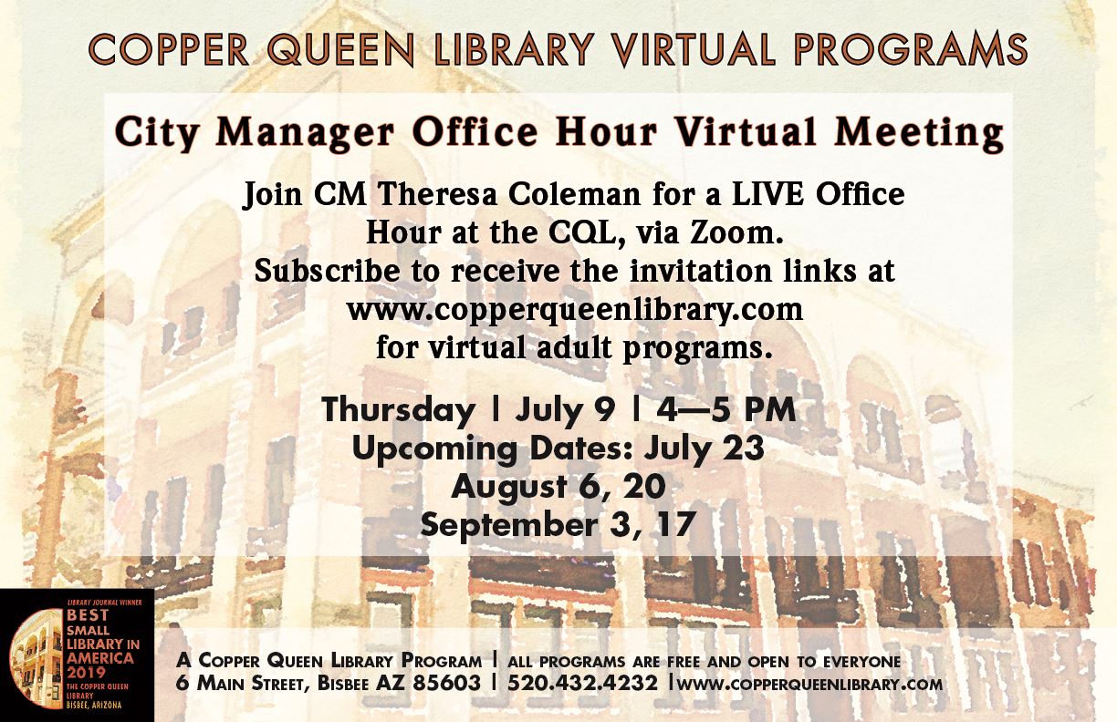 CQL CITY MANAGER OFFICE HOUR POSTER 17 X 11(1)