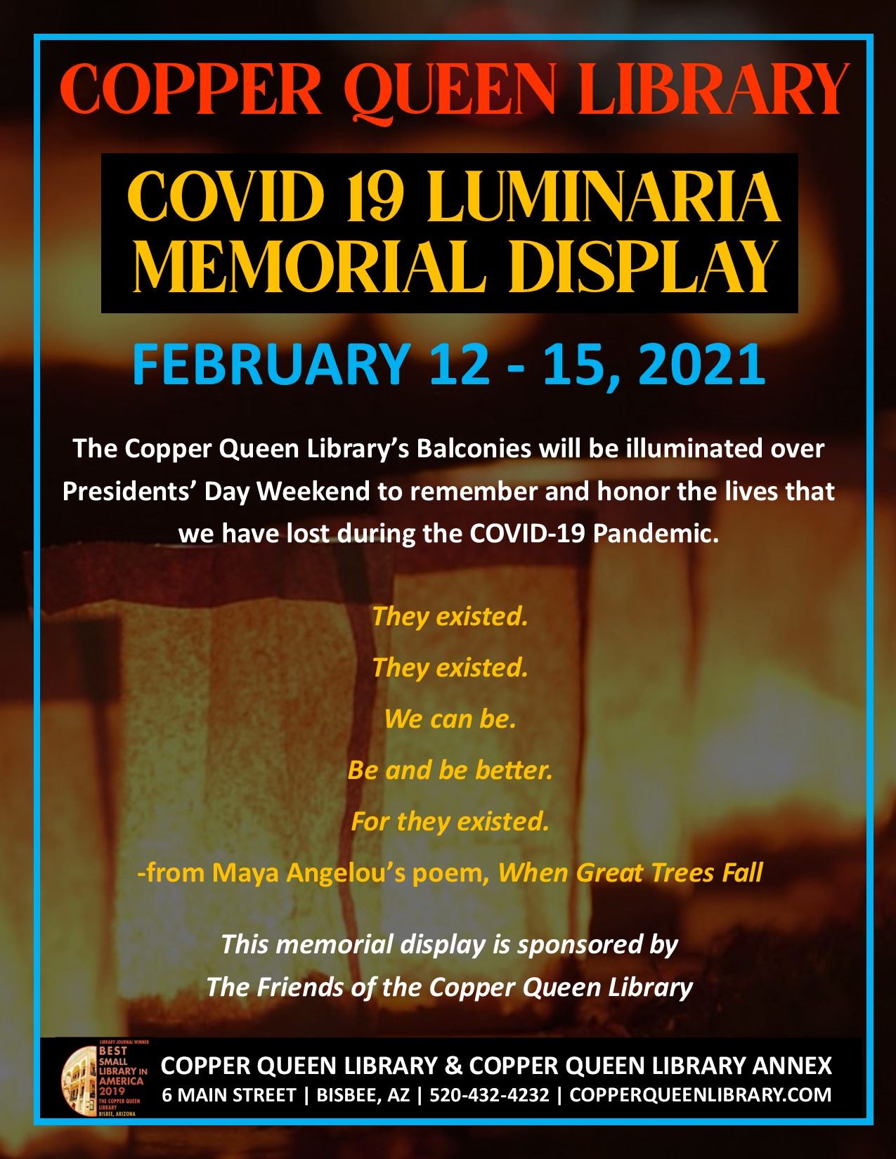 Covid Luminaria Display