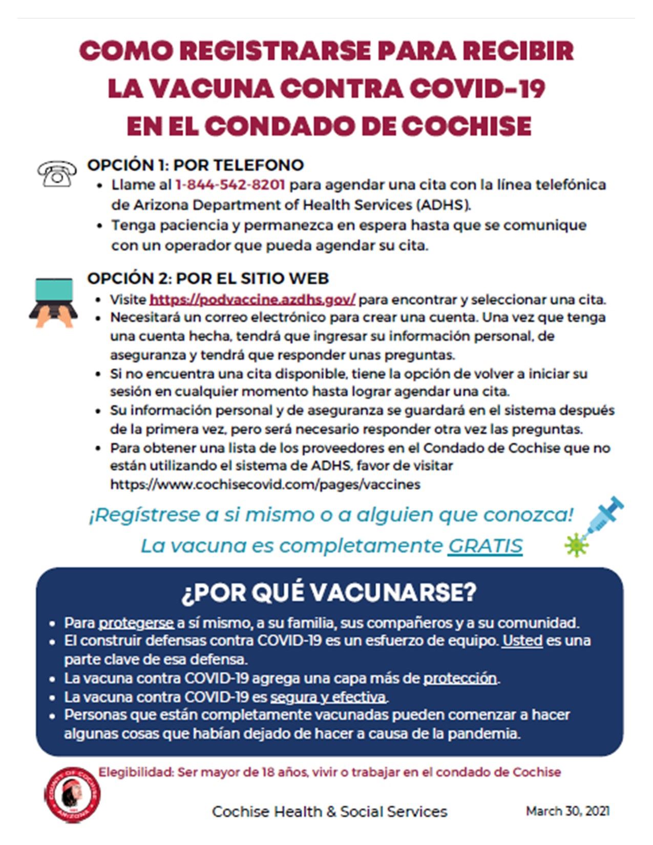 New Covid Promo March