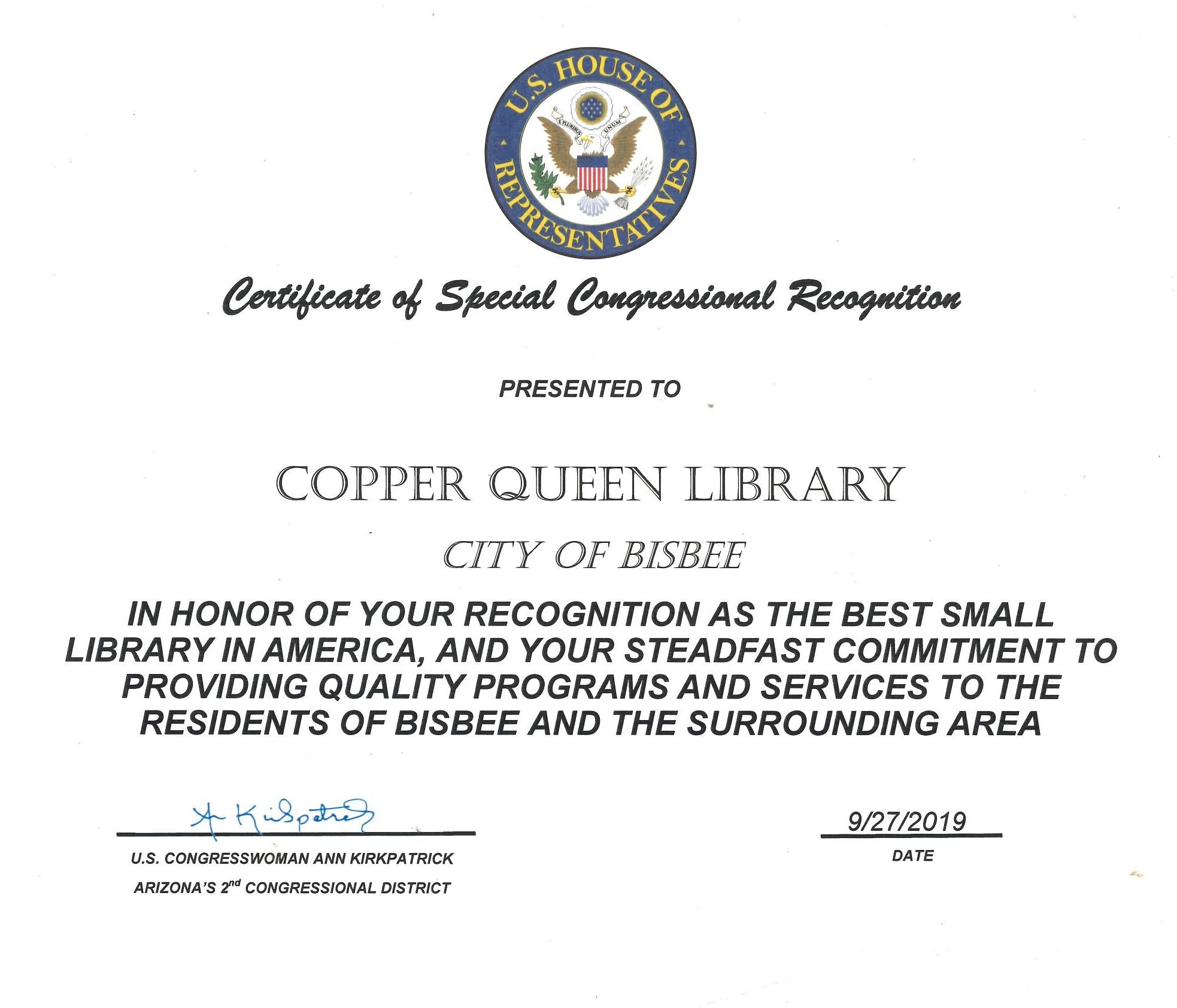 Kirkpatrick Recognition