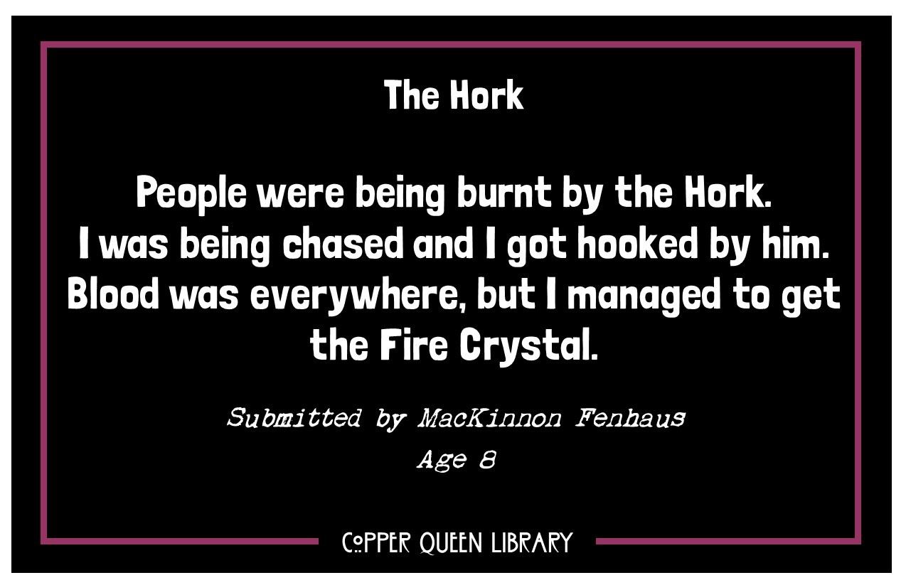 3-Sentence Horror Mackinnon