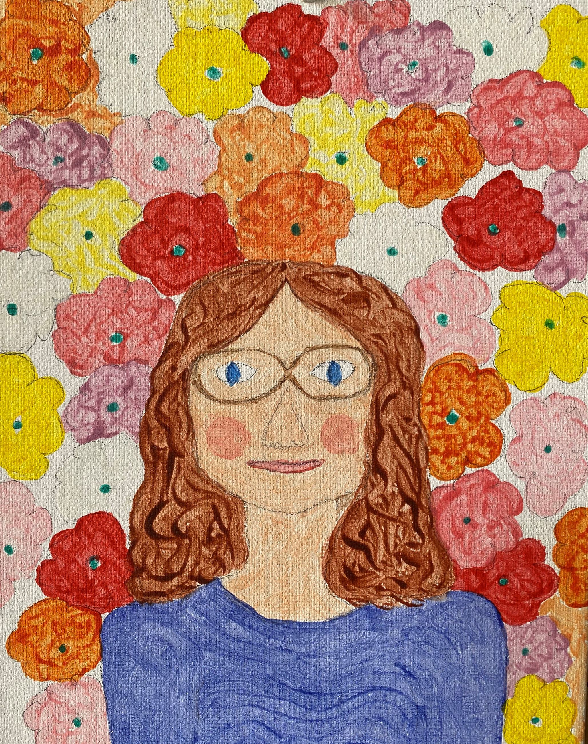 Sara Plunkett Self Portrait