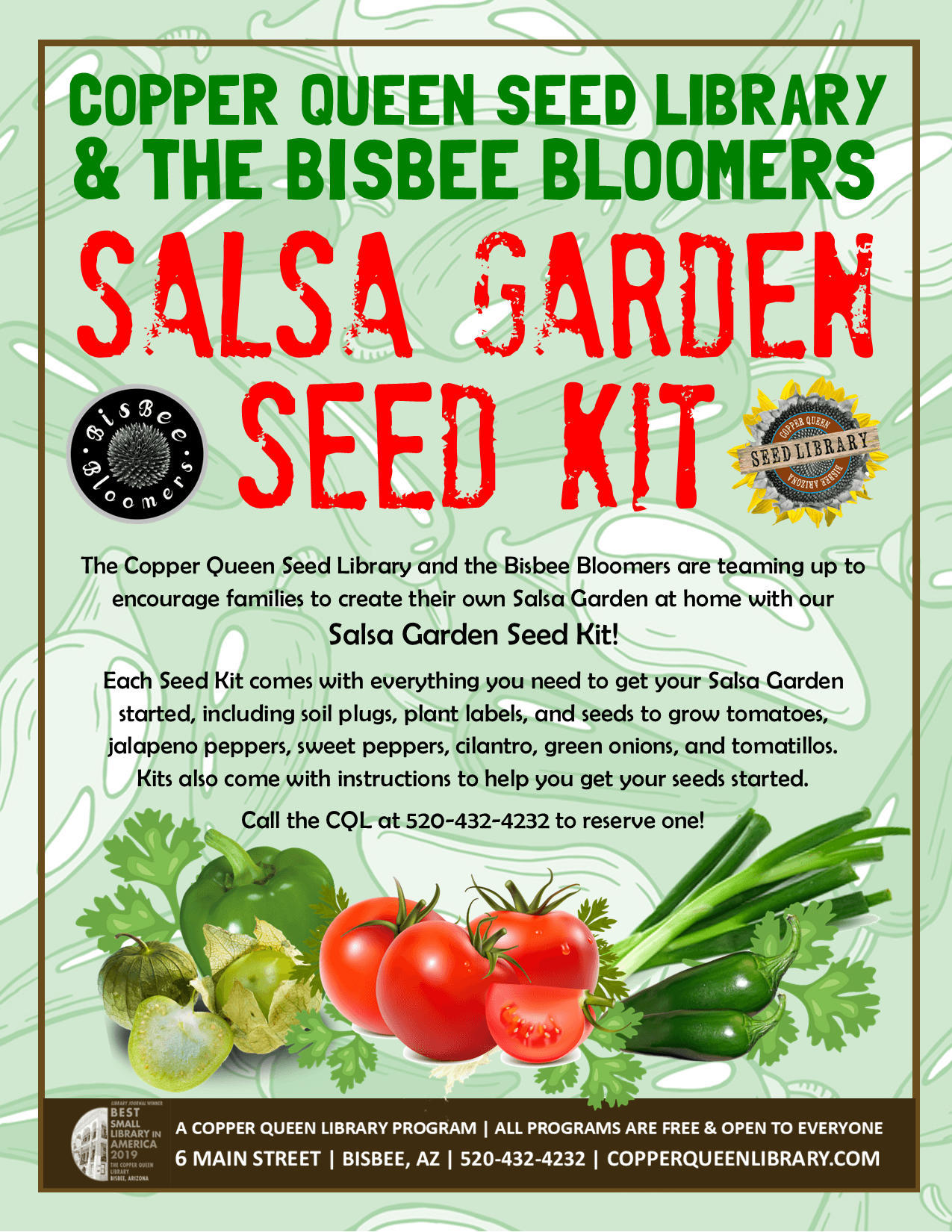 Salsa Garden Kit Poster 2022