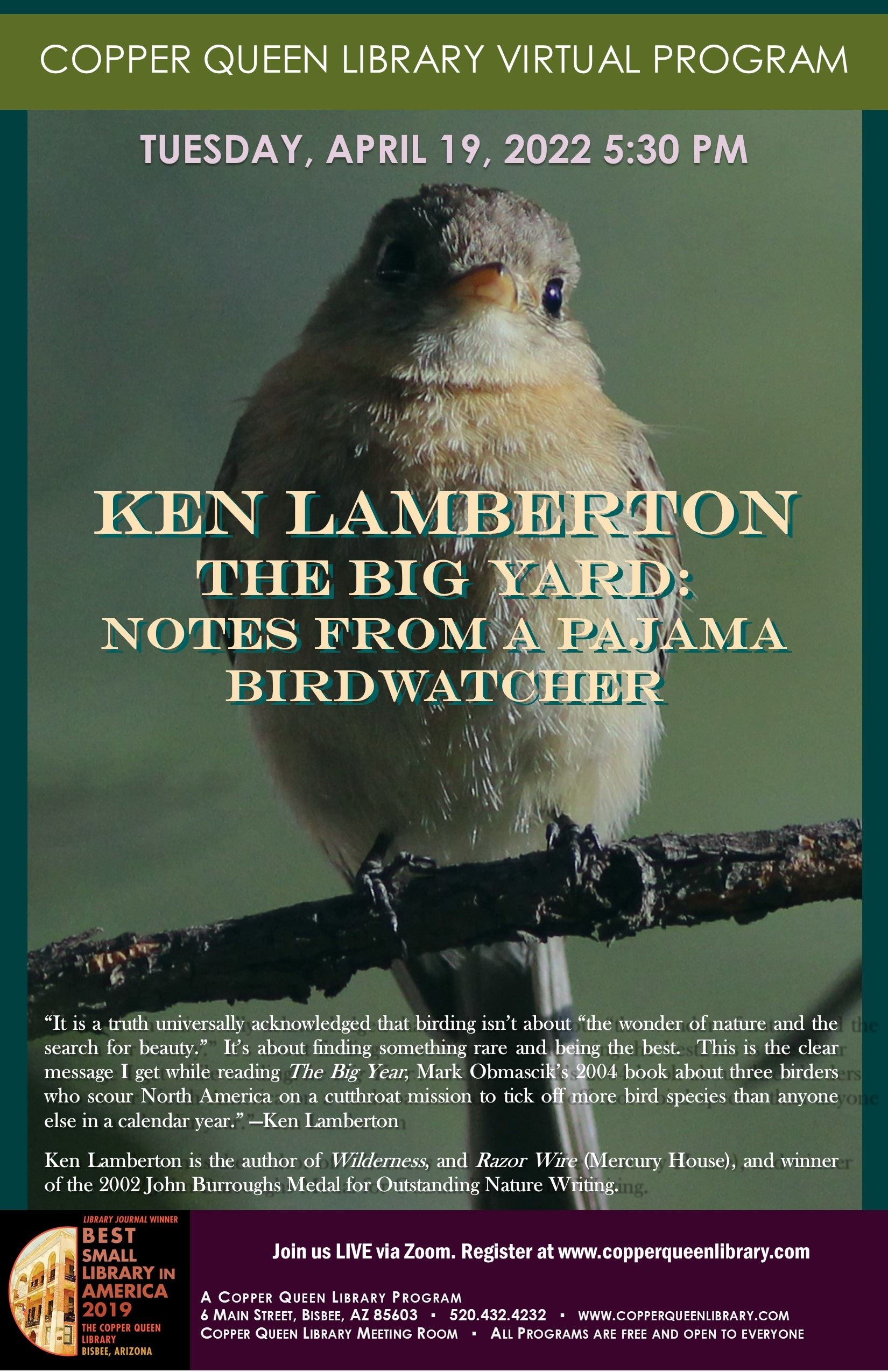 CQL VIRTUAL PROGRAM KEN LAMBERTON