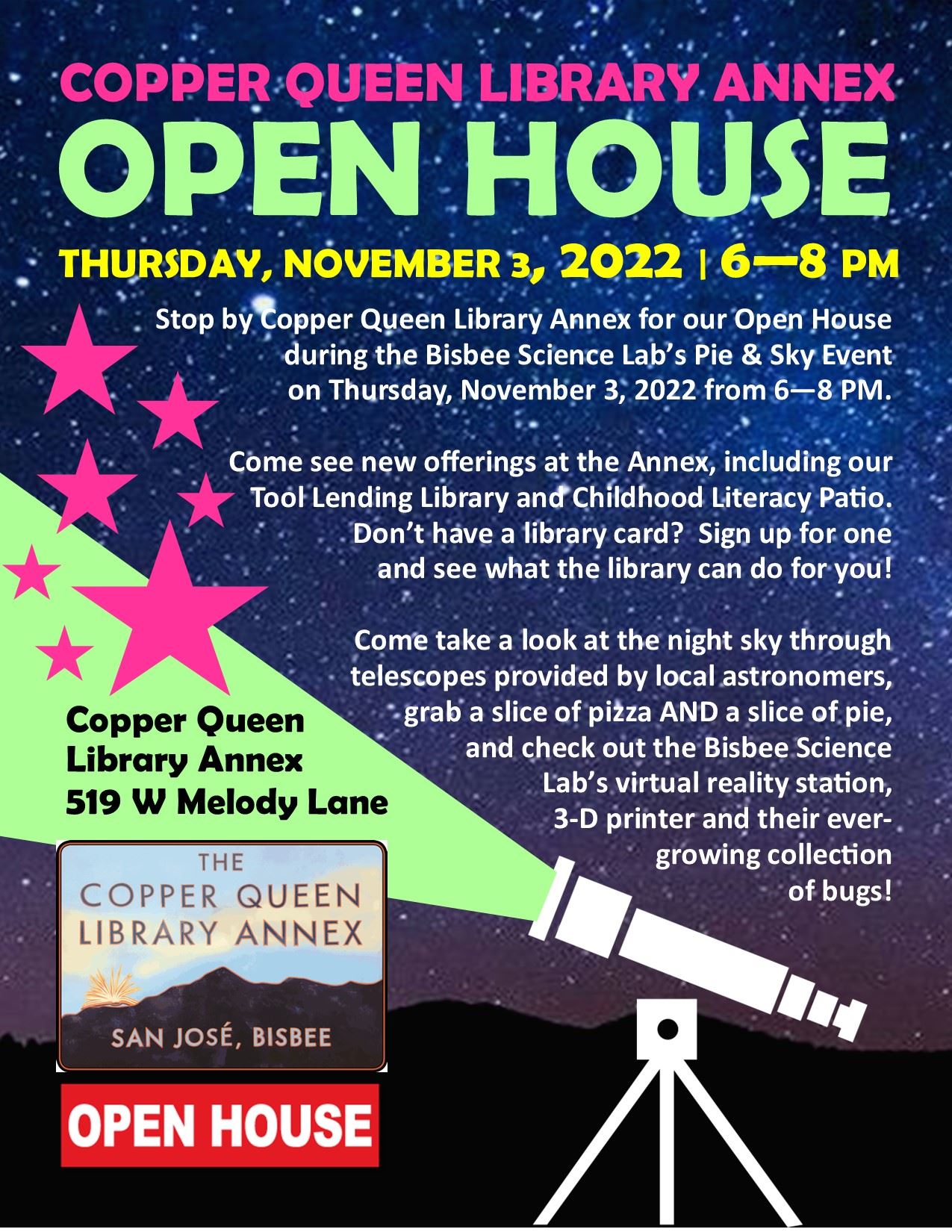 Open House November 2022