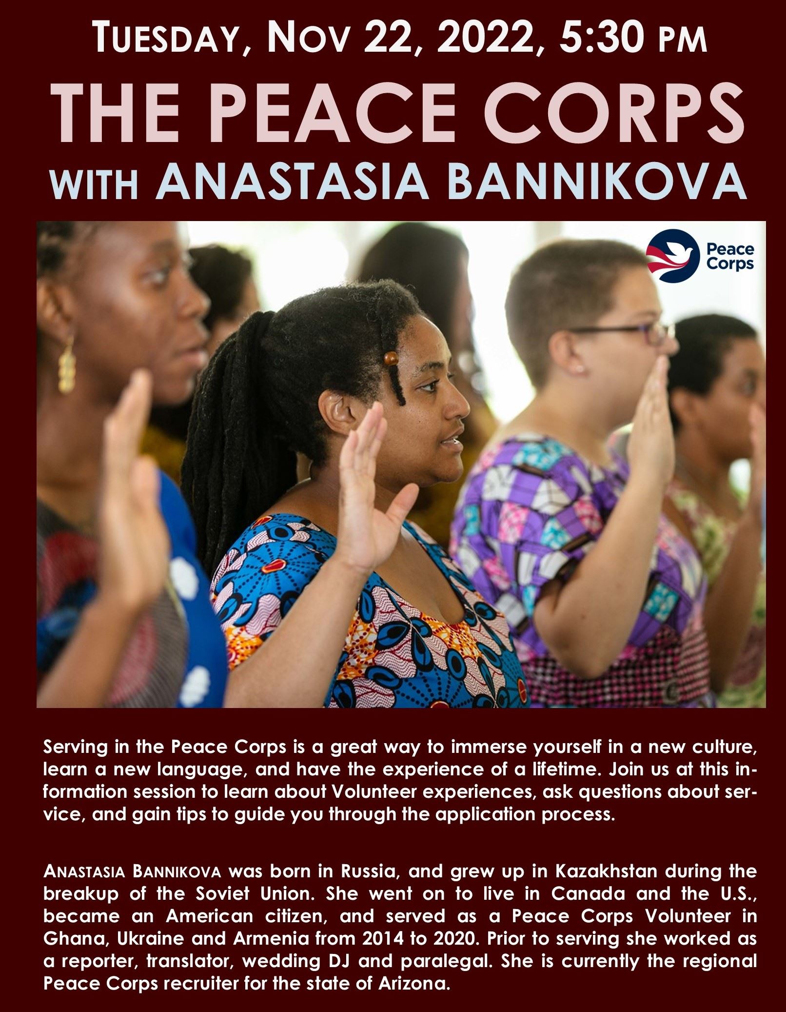 CQL PEACE CORPS ANASTASIA BANNIKOVA 11.22.2022