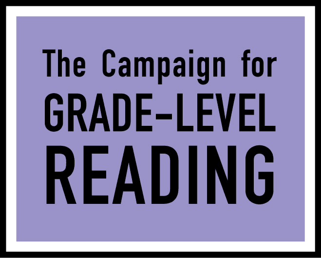 Grade level reading Opens in new window