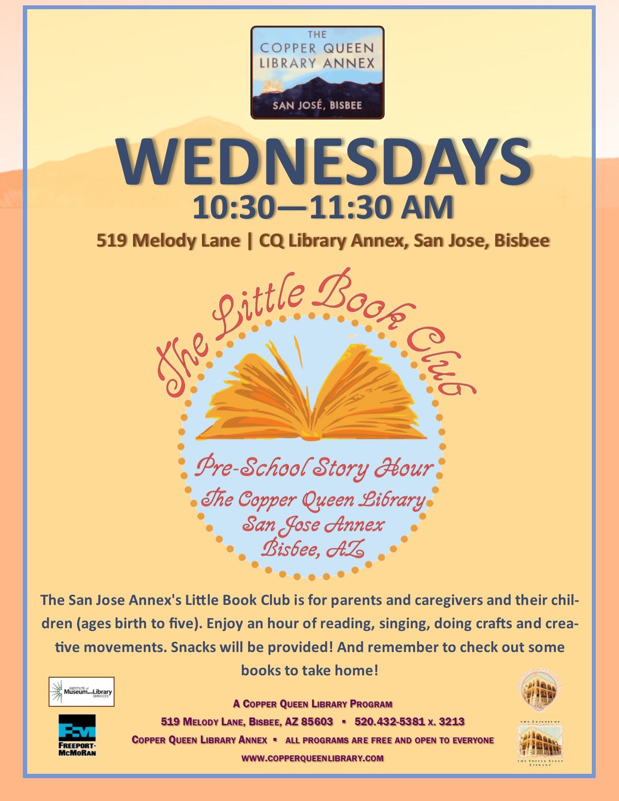 CQL ANNEX LITTLE BOOK CLUB 2018 8.5 x 11